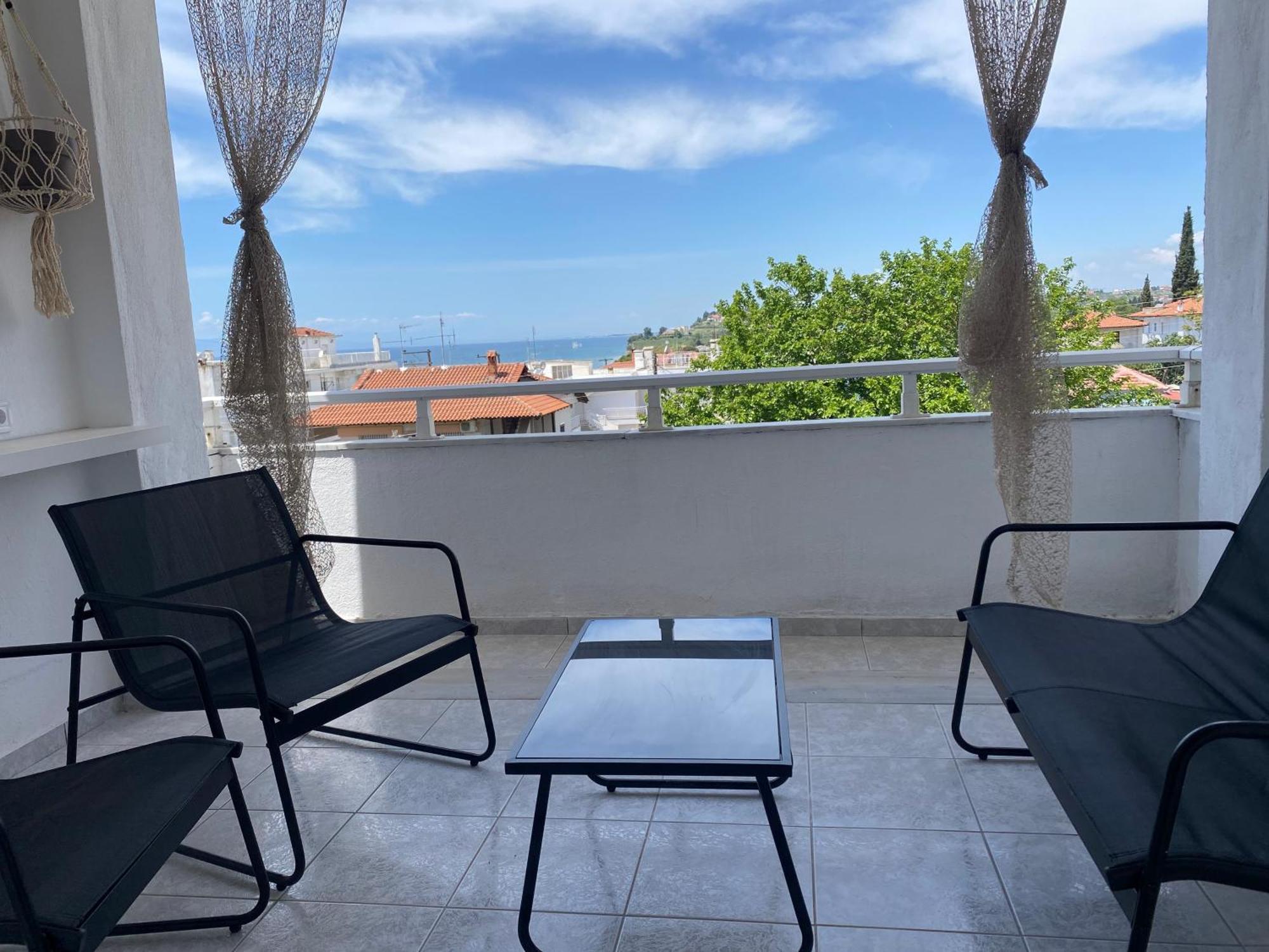 Sun & Sea Apartman Néa Iráklia Kültér fotó